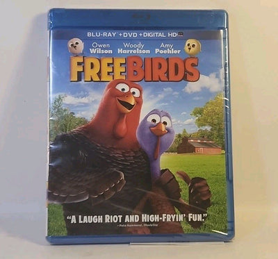 FreeBirds Blu-Ray, DVD, Digital HD, 2013 Woody Harrelson Animated USA w1 4093