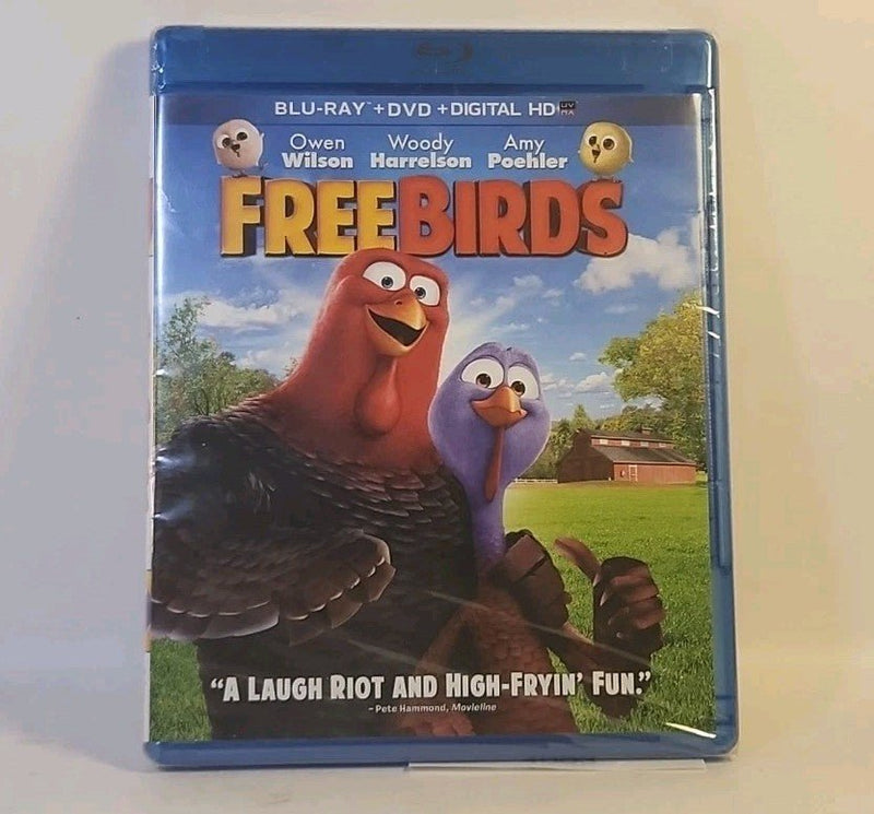 FreeBirds Blu - Ray, DVD, Digital HD, 2013 Woody Harrelson Animated USA w1 4093 - Darktower Media
