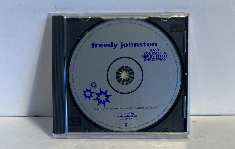 FREEDY JOHNSTON Have Yourself a Merry Little Christmas PROMO CD Single 1994 4822 - Darktower Media