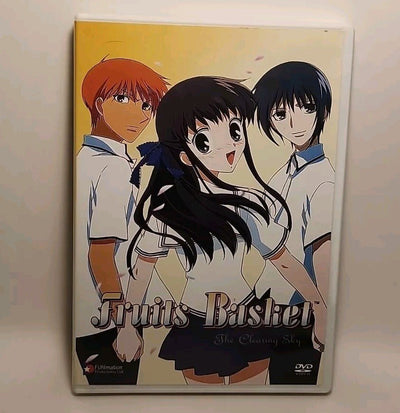 Fruits Basket Volume 4 - The Clearing Sky (DVD, 2003) Episodes 20-26 with insert