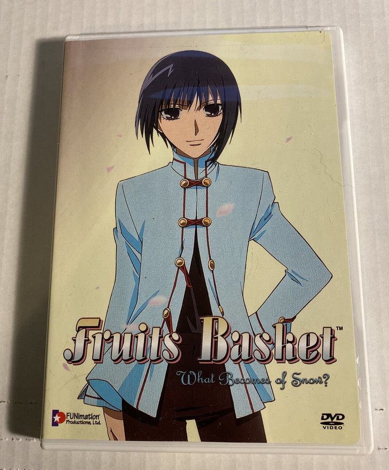 Fruits Basket What Becomes of Snow Funimation DVD Nm With Insert - Darktower Media