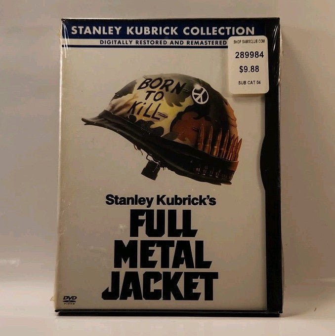 Full Metal Jacket Stanley Kubrick Collection DVD Snapcase USA r1s10 1102 - Darktower Media