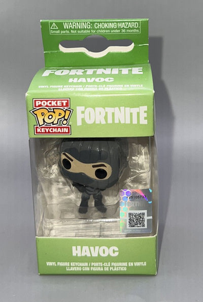 FUNKO Fortnite Pocket Pop! Keychain Havoc Video Game Toy Vinyl Figure Key Ring