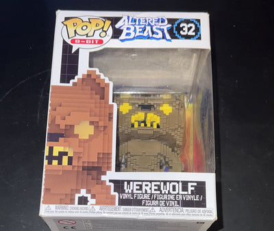 Funko Pop 8-Bit Altered Beast Werewolf Vinyl Figure #32 Light Box Wear