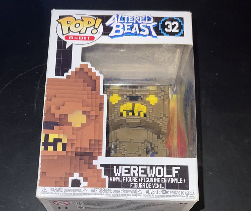 Funko Pop 8 - Bit Altered Beast Werewolf Vinyl Figure 32 Light Box Wear - Darktower Media