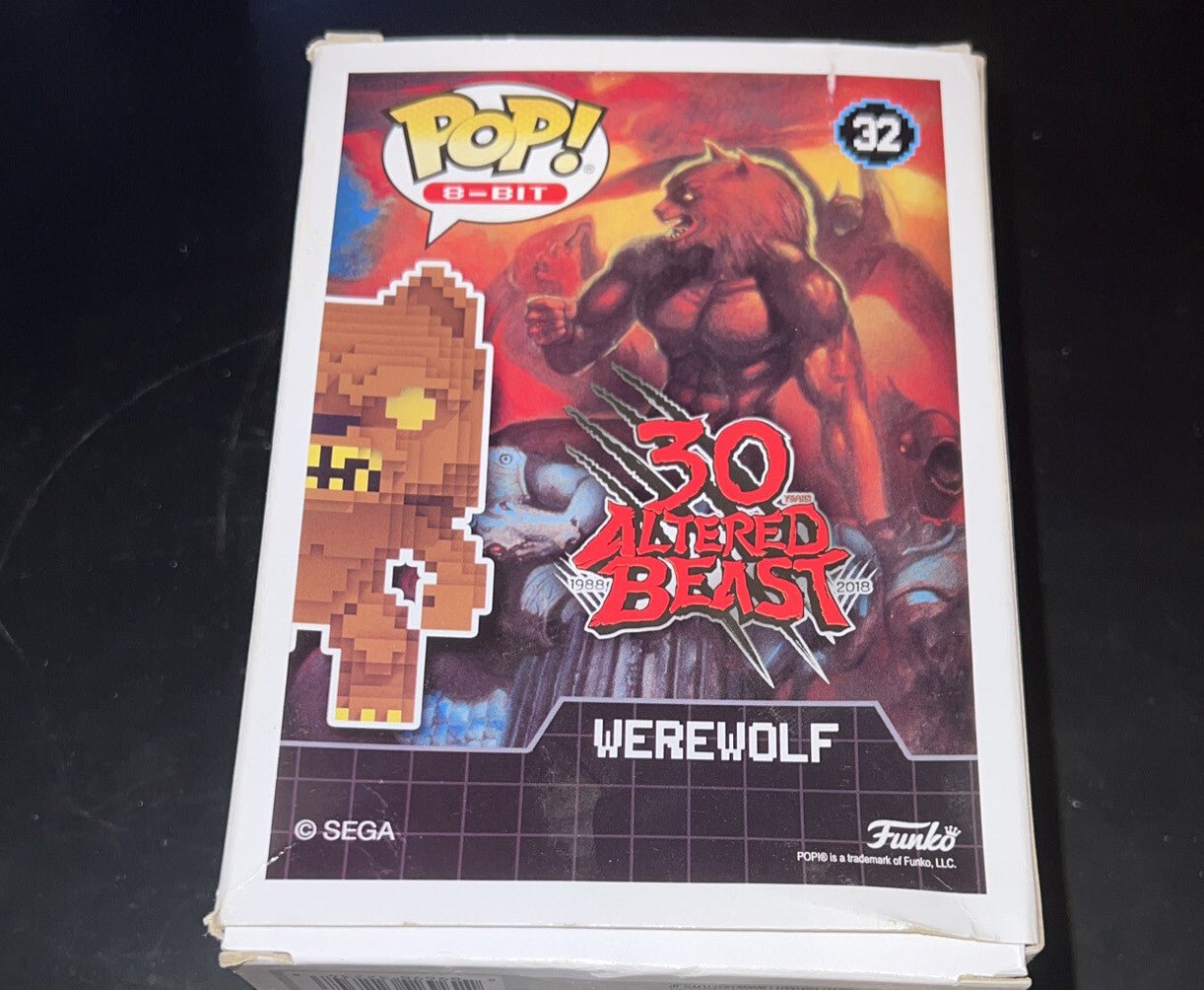 Funko Pop 8 - Bit Altered Beast Werewolf Vinyl Figure 32 Light Box Wear - Darktower Media
