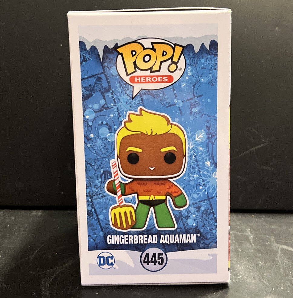 Funko Pop! DC Comics - Holiday 2022 - Gingerbread Aquaman 445 - Darktower Media