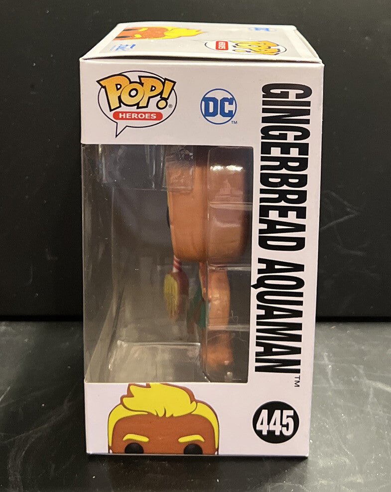 Funko Pop! DC Comics - Holiday 2022 - Gingerbread Aquaman 445 - Darktower Media