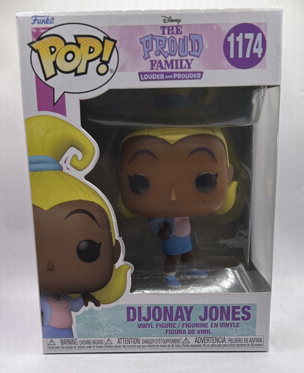 Funko Pop! Disney - The Proud Family Louder and Prouder - Dijonay Jones 1174 - Darktower Media