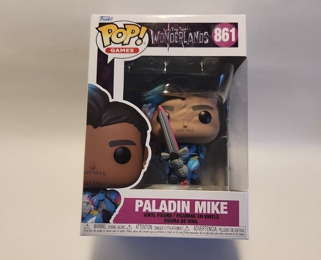Funko POP! Games Tiny Tina's Wonderlands Paladin Mike 861 NIB - Darktower Media