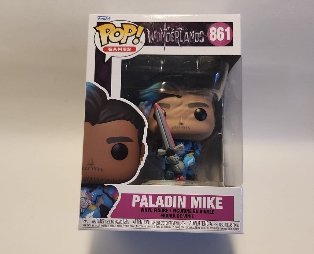 Funko POP! Games Tiny Tina's Wonderlands Paladin Mike 861 NIB - Darktower Media