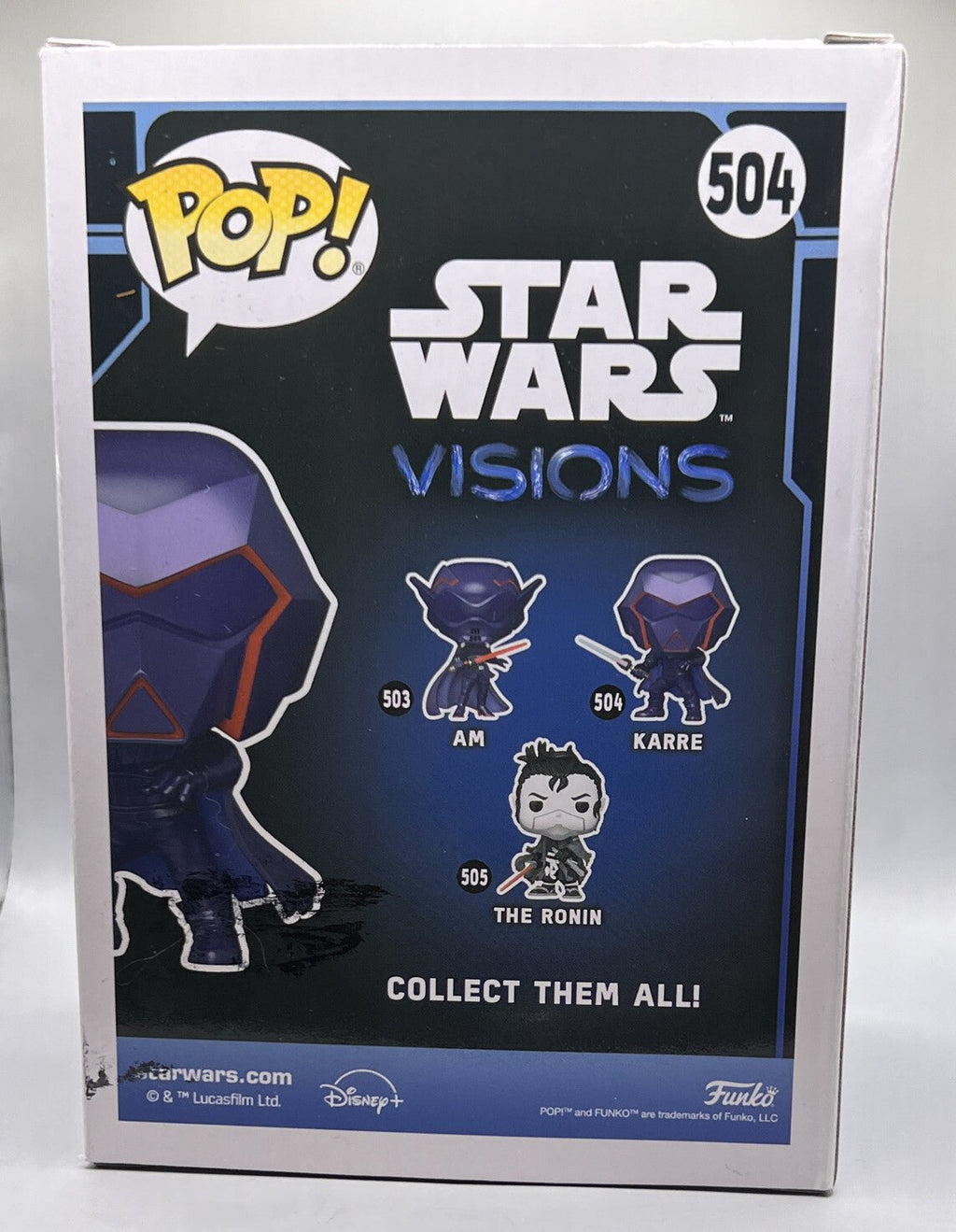 Funko Pop! Karre 504 - Glow in the Dark - Star Wars Visions - Target Exclusive - Darktower Media