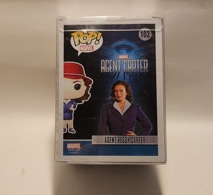 Funko Pop Marvel Agent Carter with Golden Orb  102, Hot Topic Exclusive - Darktower Media
