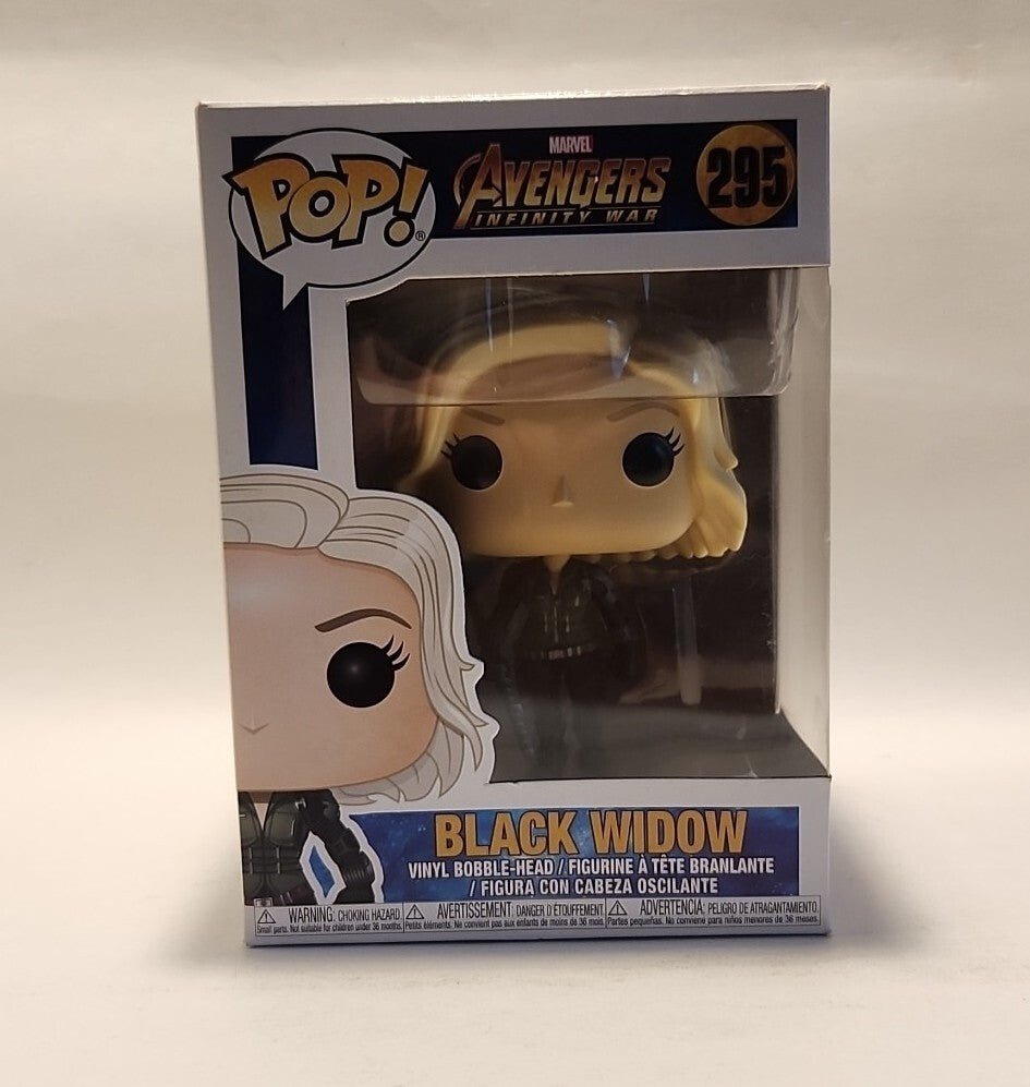 Funko Pop! Marvel Avengers Infinity War Black Widow Figurine 295 - Darktower Media