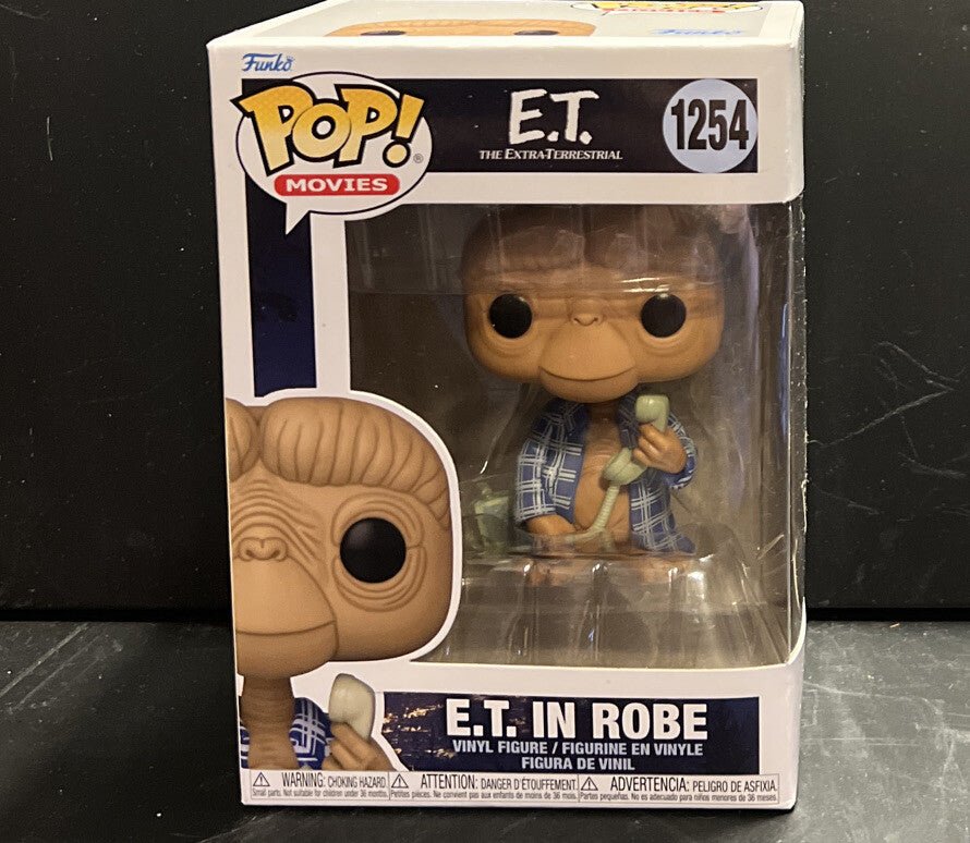 Funko Pop! Movies - E.T. The Extra - Terrestrial - E.T. in Robe (Flannel) 1254 - Darktower Media