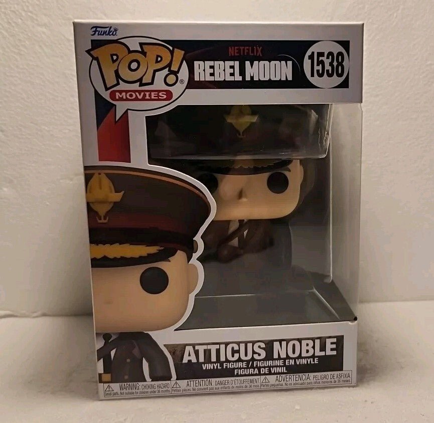 Funko POP! Movies Rebel Moon Atticus Noble 3.75" Vinyl Figure (1538) NIB - Darktower Media