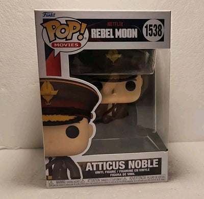 Funko POP! Movies Rebel Moon Atticus Noble 3.75" Vinyl Figure (#1538) NIB