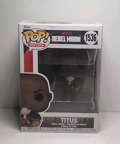 Funko POP! Movies Rebel Moon Titus 3.75" Vinyl Figure (#1536) NIB