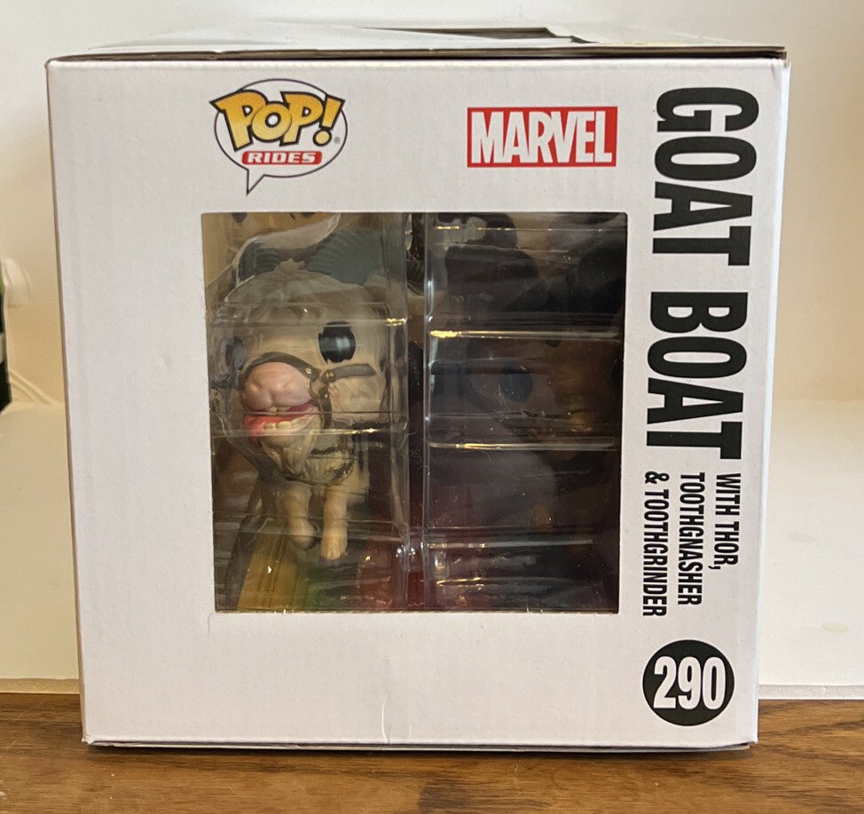 Funko Pop! Rides Super Deluxe: Marvel's Thor: Love and Thunder - The Goat Boat - Darktower Media