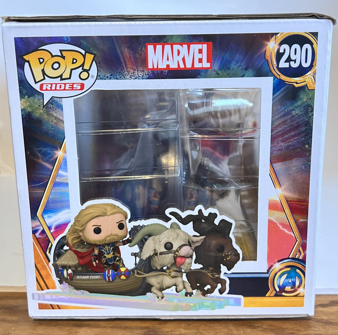 Funko Pop! Rides Super Deluxe: Marvel's Thor: Love and Thunder - The Goat Boat - Darktower Media