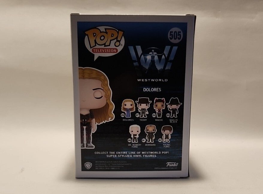 Funko Pop! WestWorld Dolores 505 Figure 2017 Convention Exclusive NIB - Darktower Media