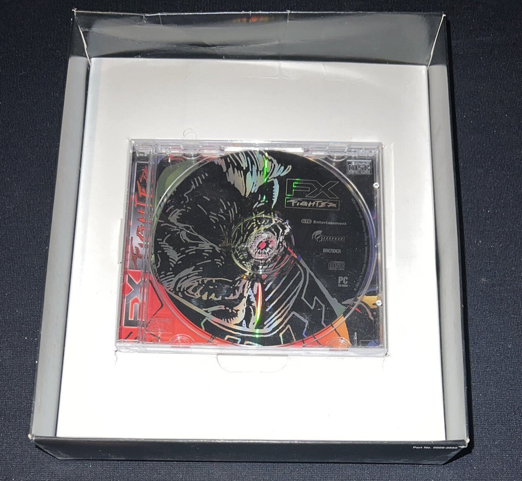 FX FIGHTER CD ROM PC BIG BOX COMPLETE WITH COMIC! 1995 GTE RARE Scratch Free Cd - Darktower Media