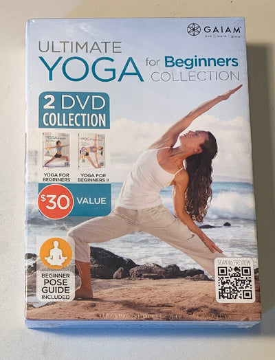 Gaiam Ultimate Yoga for Beginners Collection I & II Patricia Walden (DVD, 2014)
