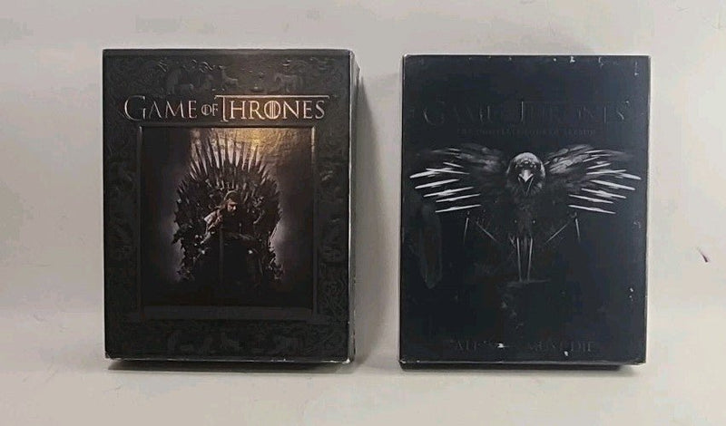 GAME OF THRONES - The Complete 1st & 4th Season Blu - Ray Bundle EUC USA 5268 - Darktower Media
