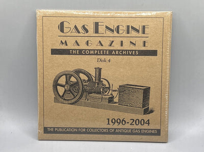 Gas Engine Magazine the Complete Archives 1996-2004 Disc 4 NEW SEALED PC Cd-Rom