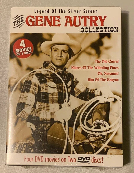 Gene Autry Box Set. New 2 DVD Set 4 Movies Free Shipping - Darktower Media