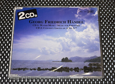 Georg Friedrich Handel - Water Music Fireworks Concerto Grossi 2CD 1990 Uk