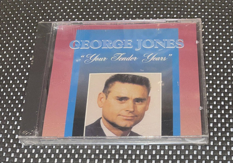 George Jones Hits Your Tender Years CD Yes I Know Why Jonesy Rare US Version - Darktower Media