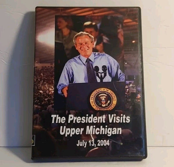 George W. Bush, The President Visits Upper Michigan, (July 13, 2004) 2 Hour DVD - Darktower Media