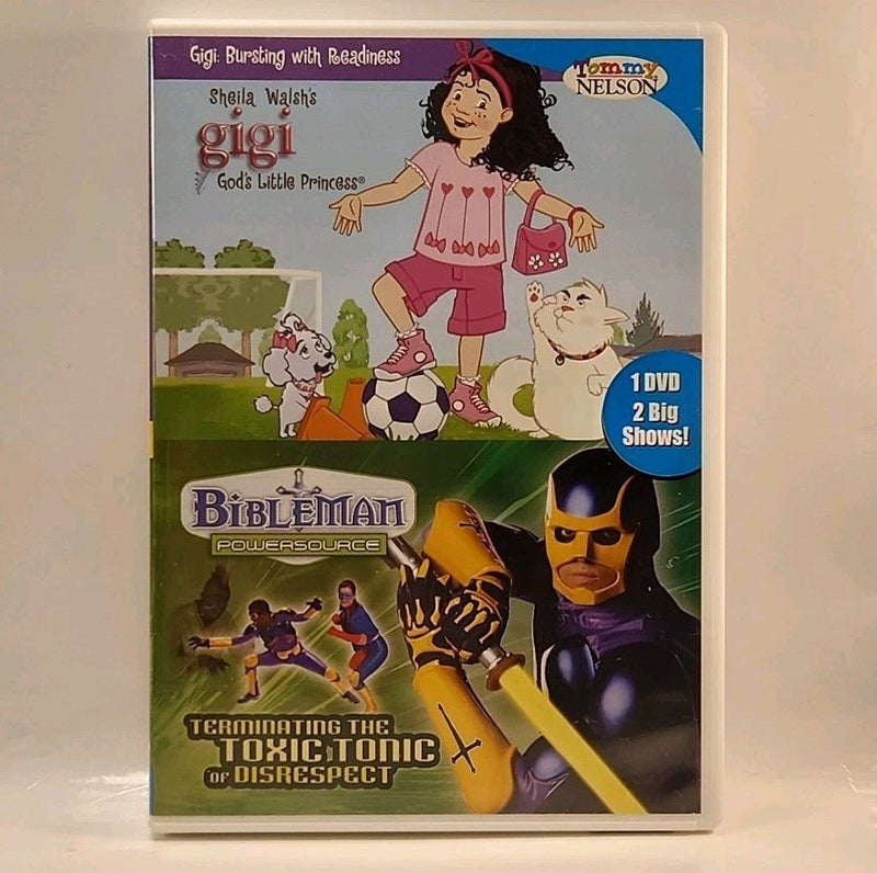 Gigi Bursting with Readiness / Bibleman Terminating Toxic (DVD, 2006) w1s3 2346 - Darktower Media
