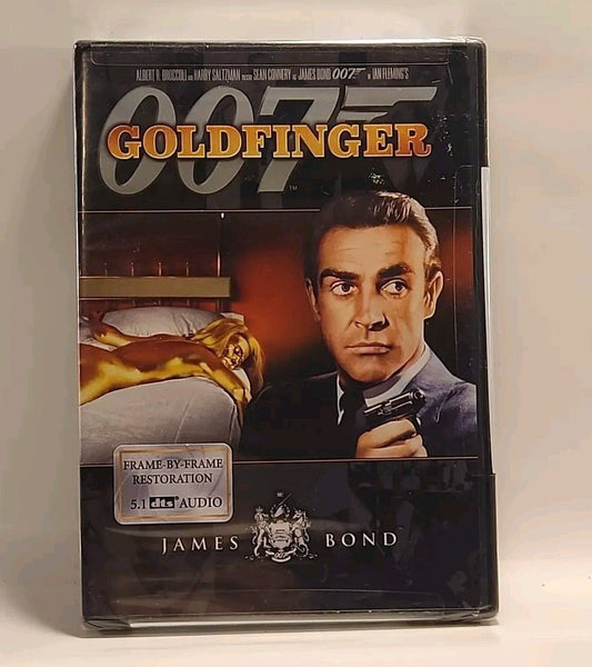 Goldfinger (DVD, 1964) Full Frame Restoration 5.1 DTS MGM USA 2006 r1s6 720 - Darktower Media