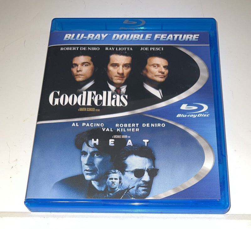Goodfellas / Heat [1995] Double Feature [Blu - ray] USA Near Mint - Darktower Media