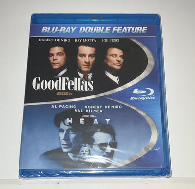 Goodfellas / Heat [1995] Double Feature [Blu-ray] USA New Sealed