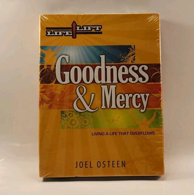 Goodness & Mercy: Living A Life That Overflows: Joel Osteen (DVD + CD) w1s2 1672