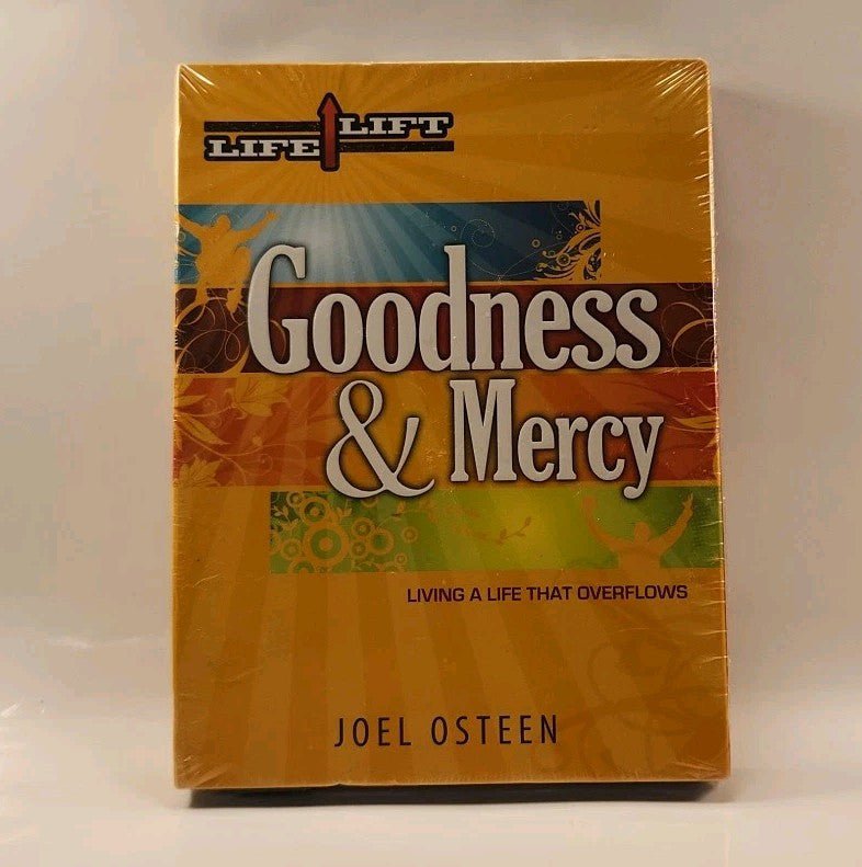 Goodness & Mercy: Living A Life That Overflows: Joel Osteen (DVD + CD) w1s2 1672 - Darktower Media