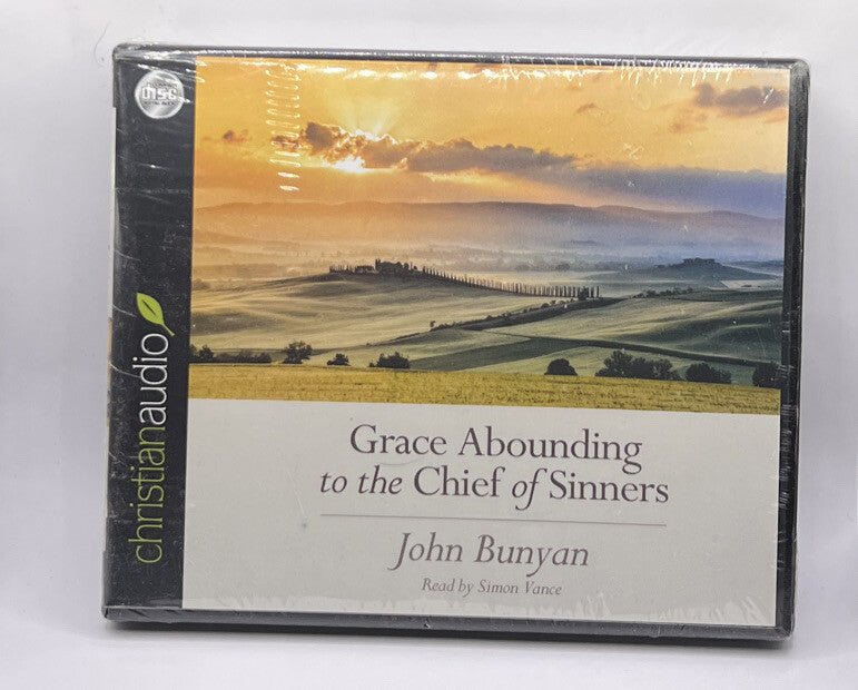Grace Abounding To The Chief of Sinners, John Bunyan Audiobook 4 CD 2013 New - Darktower Media