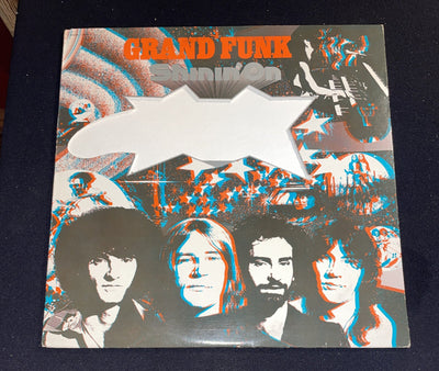 Grand Funk Railroad Shinin' On Vinyl LP 1974 Capitol SWAE-11278 Vg+/Vg+ No 3D Gl