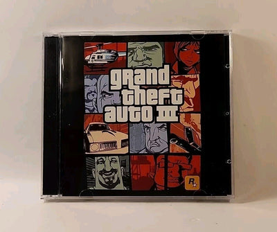 GRAND THEFT AUTO III 3 PC ROM 2002  (2 CD set JC NM)