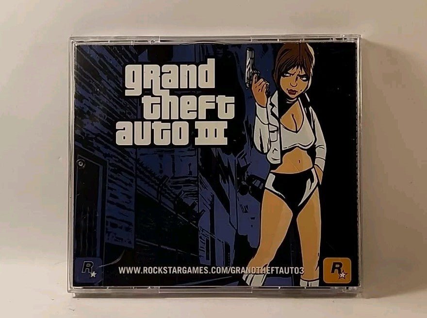 GRAND THEFT AUTO III 3 PC ROM 2002 (2 CD set JC NM) - Darktower Media
