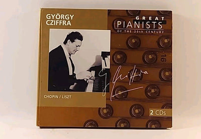 Great Pianists of the 20th Century #23 - Gyorgy Cziffra - 2-CDs Germany r1s4 449