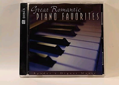 Great Romantic Piano Favorites Readers Digest Music USA 2 CD Set 2007