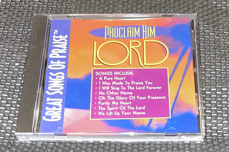 GREAT SONGS OF PRAISE - Proclaim Him Lord - CD - 1995 Integrity Music - Darktower Media