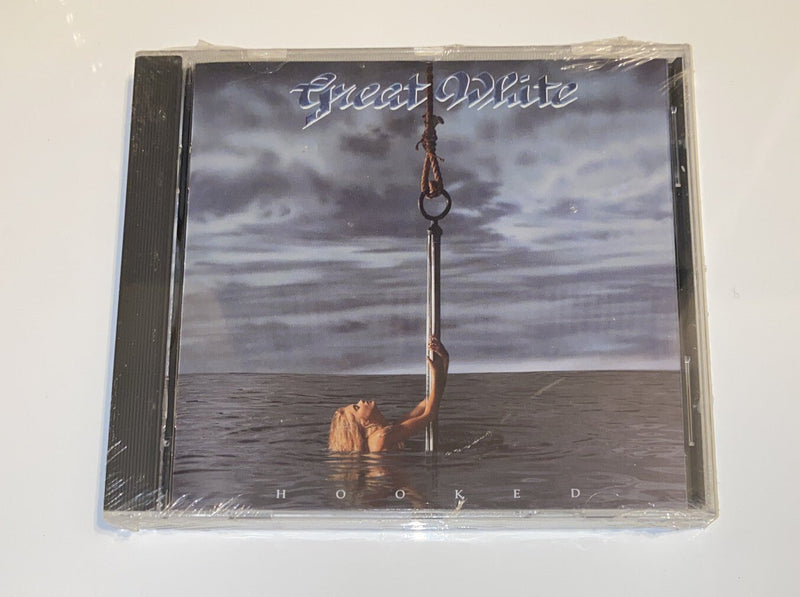 Great White ‎– Hooked CD 1991 Columbia Record Club USA w1 3909 - Darktower Media