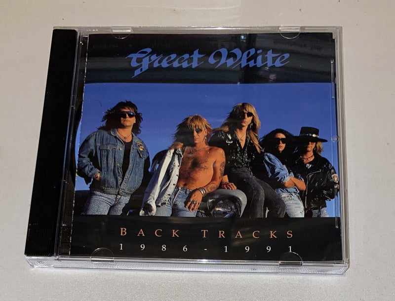 GREAT WHITE Rare Promo CD BACK TRACKS 1986 - 1991 Capital USA w1 3937 - Darktower Media