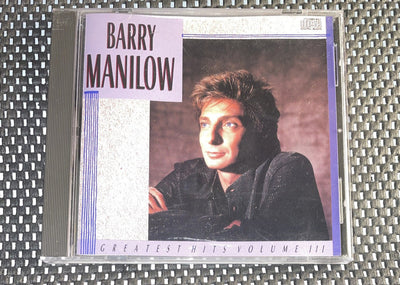 Greatest Hits, Vol. 3 by Barry Manilow (CD, Apr-1989, Arista) Bmg Club