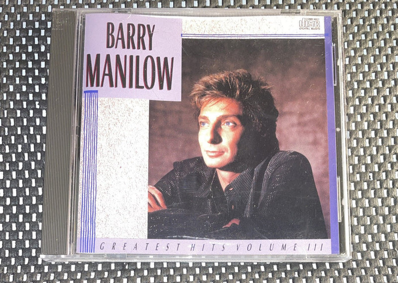 Greatest Hits, Vol. 3 by Barry Manilow (CD, Apr - 1989, Arista) Bmg Club - Darktower Media